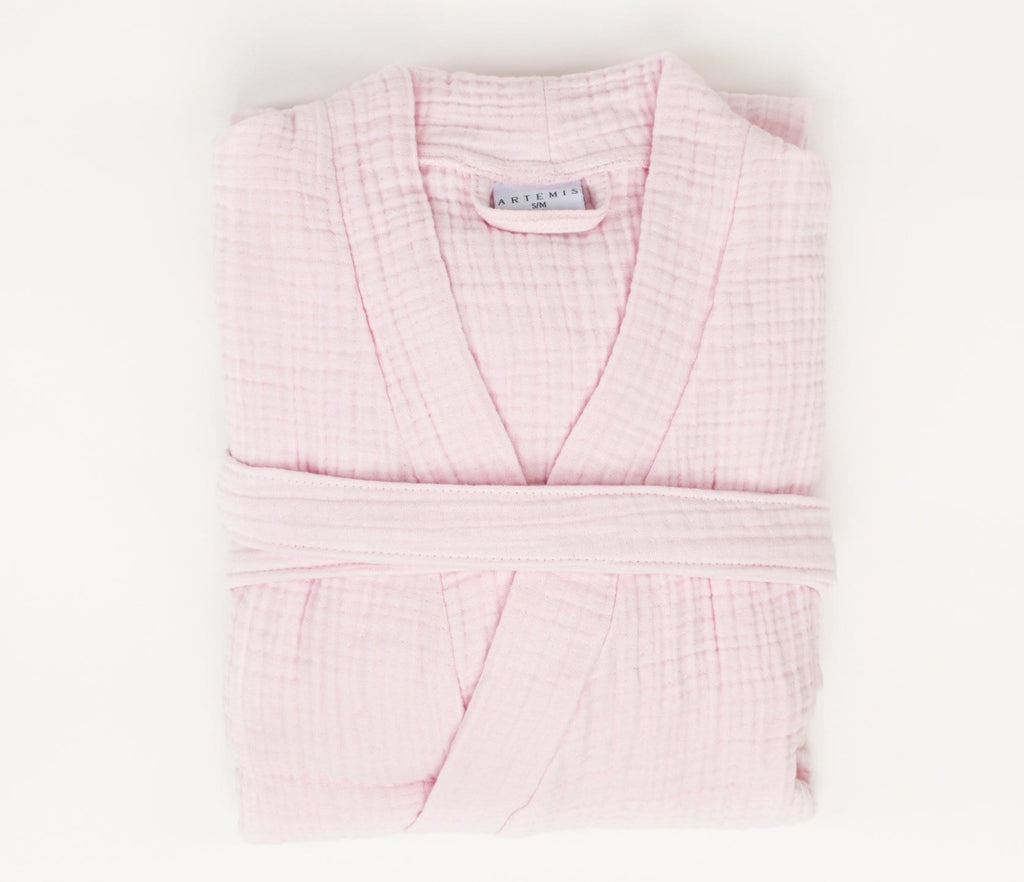 Petal Pink Dreamy Cotton Gauze Robe
