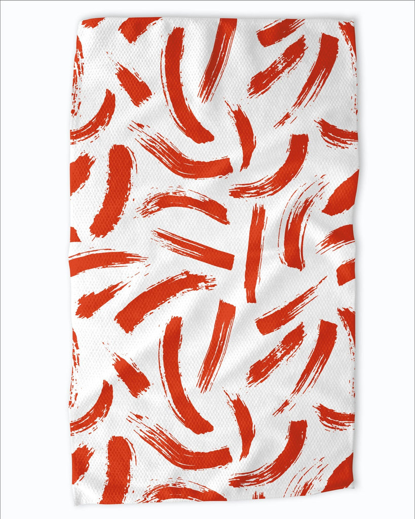 Orange Matisse Kitchen Tea Towel