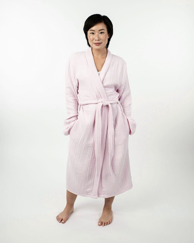 Petal Pink Dreamy Cotton Gauze Robe